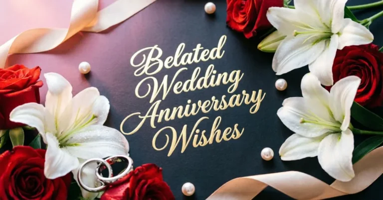 Belated Wedding Anniversary Wishes