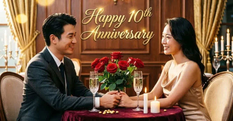 Happy 10th Anniversary Wishes