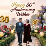 Happy 30th Anniversary Wishes
