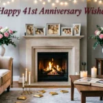 Happy 41st Anniversary Wishes