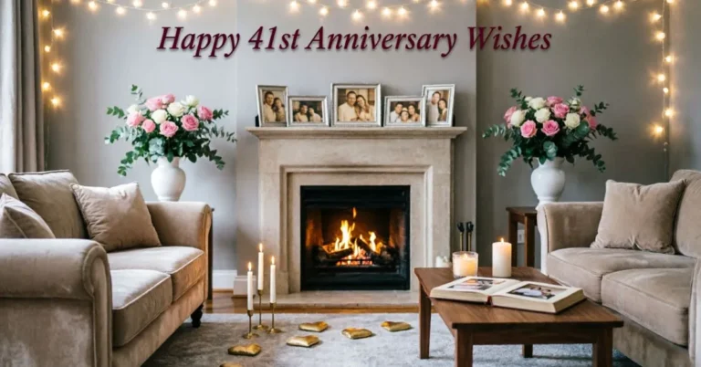 Happy 41st Anniversary Wishes