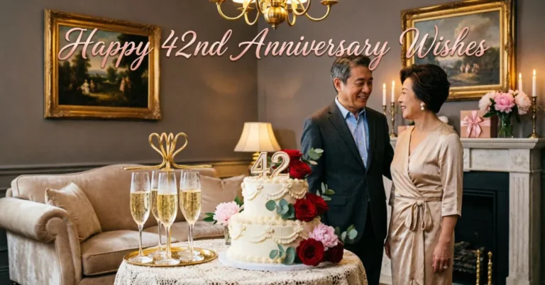 Happy 42nd Anniversary Wishes