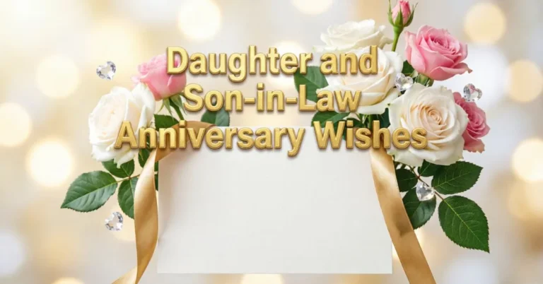 Daughter and Son in law Anniversary Wishes