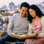 14th Marriage Anniversary Wishes for Wife