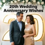 20th Wedding Anniversary Wishes