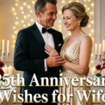 25th Anniversary Wishes for Wife