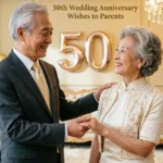 50th Wedding Anniversary Wishes to Parents