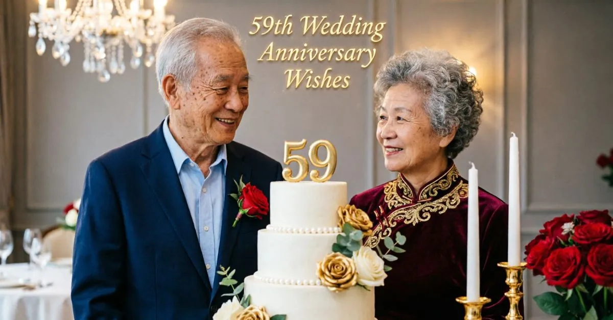 59th Wedding Anniversary Wishes