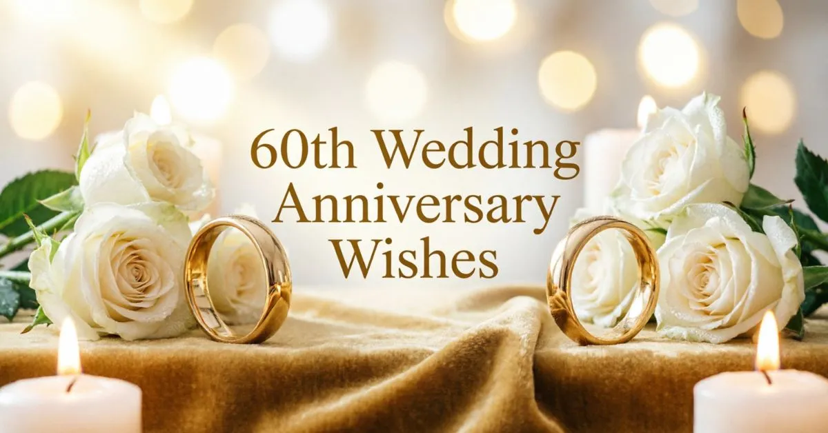 60th Wedding Anniversary Wishes