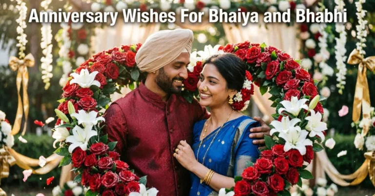 Anniversary Wishes For Bhaiya and Bhabhi