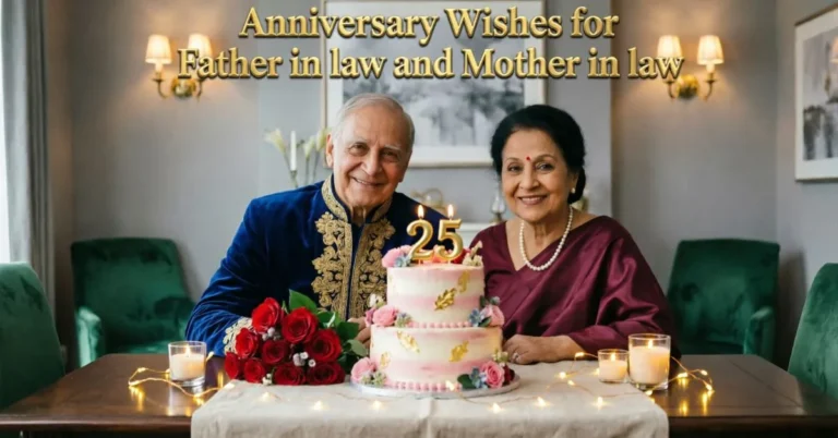 Anniversary Wishes for Father in Law and Mother in Law