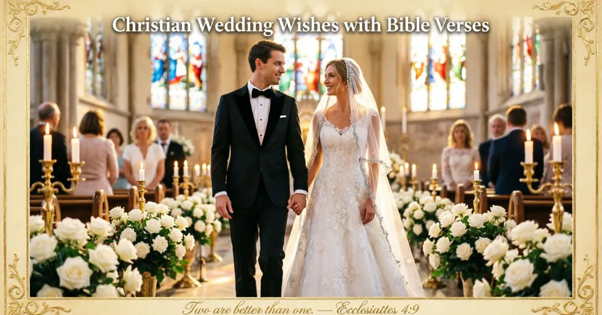 Christian Wedding Awishes with Bible Verses