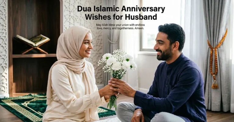 Dua Islamic Anniversary Wishes for Husband