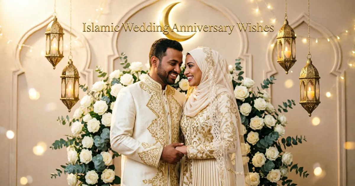Islamic Wedding Anniversary Wishes